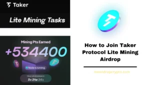 How to Join Taker Protocol Lite Mining Airdrop