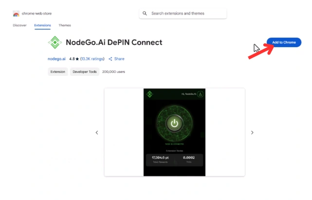 NodeGo Browser Extension