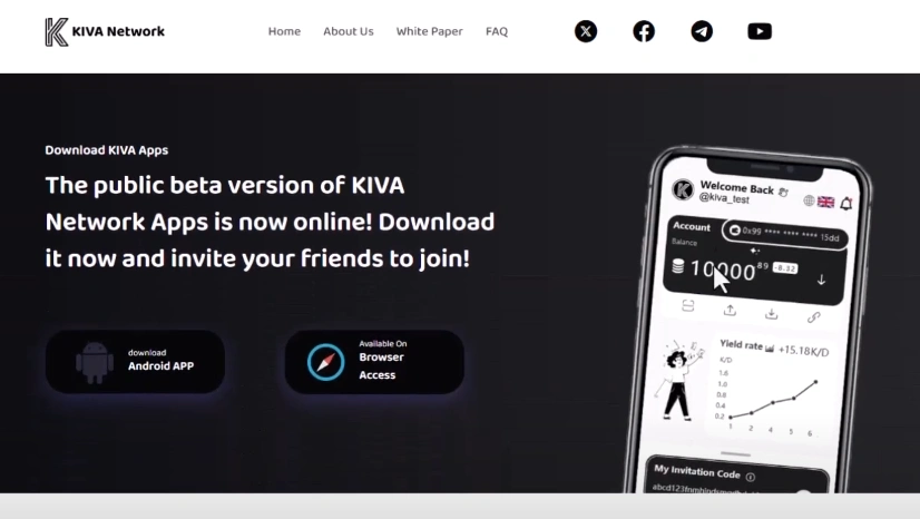 Kiva Network Mining Airdrop